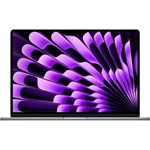 Apple MacBook Air 15.3'' - M3, 8 Core CPU, 10 Core GPU, 16GB RAM, 512 GB SSD, Space Grijs