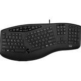 Adesso - Akb-160UB - Ergonomisch Bureautoetsenbord - Zwart