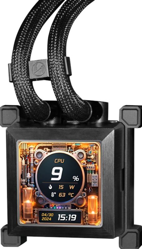 Lian Li HydroShift LCD 360R Black - Vloeistofkoelsysteem processor