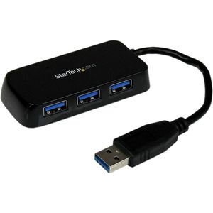 StarTech.com ST4300MINU3B – zwart - USB 3.0 Hub