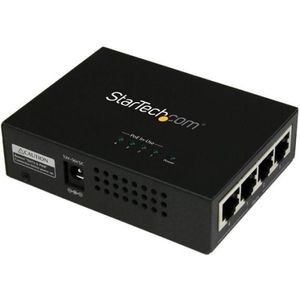 StarTech.com 4-poorts gigabit midspan - PoE+ injector