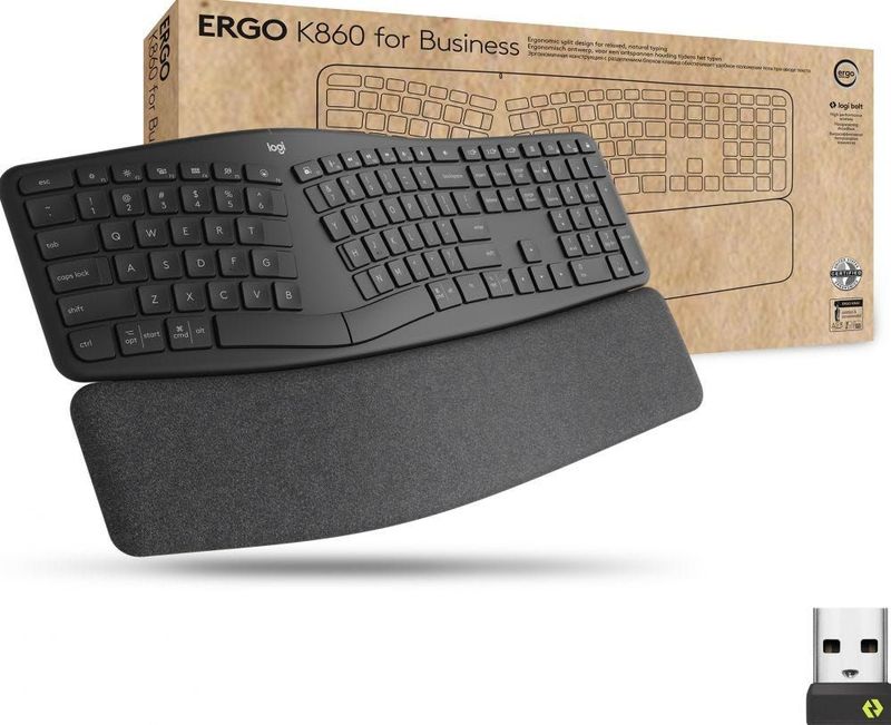 Logitech ERGO K860 Split Keyboard for Business - Toetsenbord