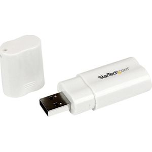 StarTech.com USB naar Stereo Audio Adapter Geluidskaart - Geluidskaart