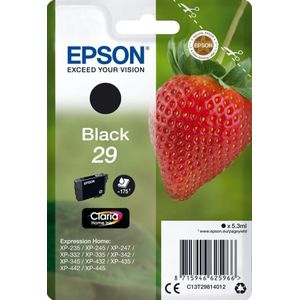 Epson Strawberry C13T29814012 inktcartridge 1 stuk(s) Origineel Normaal rendement Zwart