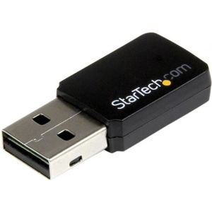 StarTech.com USB 2.0 AC600 Mini Dual Band Wireless-AC Network Adapter - 1T1R 802.11ac WiFi Adapter