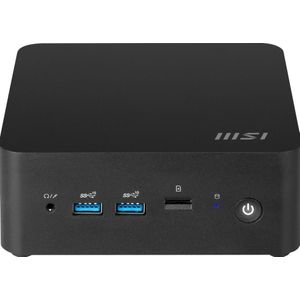 MSI Cubi NUC 1M-014BEU 0.84L sized PC Zwart 100U Intel SoC