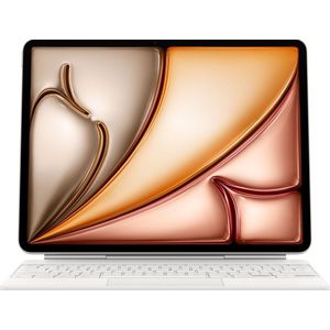 Apple - Magic Keyboardhoes - Toetsenbord - Wit - Voor iPad Air 13 inch