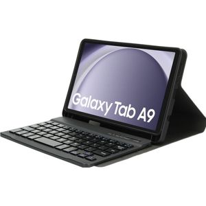 Mobiparts - Blauwtooth Keyboard Case Samsung Galaxy Tab A9 (2023) - Zwart