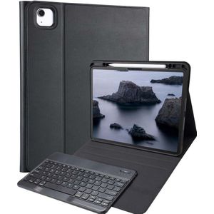 Accezz QWERTY Bluetooth Keyboard Bookcase iPad Air 13 inch (2024) M2 - Zwart