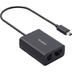 Yealink - EHS62 - Headsetadapter - Zwart - Geschikt voor WH64