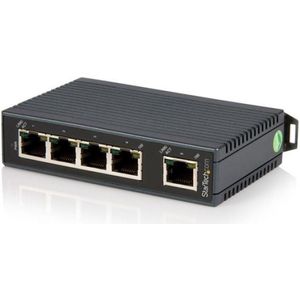 StarTech.com 5-poorts industriële Ethernet-switch - op een DIN-rail monteerbaar