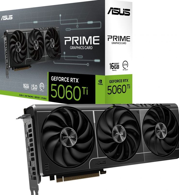 ASUS PRIME RTX 5060 Ti 16GB - Videokaart