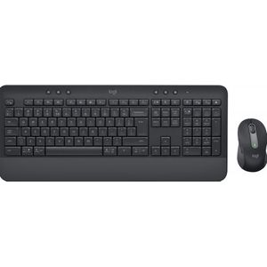 Logitech Signature MK650 Combo For Business toetsenbord Inclusief muis Bluetooth QWERTZ Hongaars Grafiet