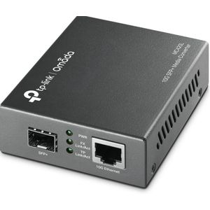 TP-Link MC420L Media Converter - 10000 Mbit/s - Zwart