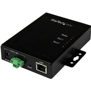 StarTech.com 2 Poorts Serieel naar IP Ethernet apparaatserver - RS232