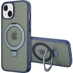 Accezz Ring Stand Backcover met MagSafe iPhone 13 - Blue