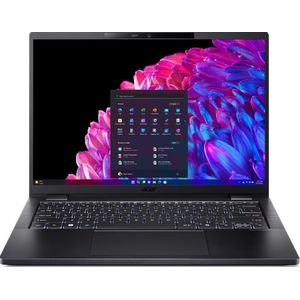 NB ACER TM P6 TMP614-73-TCO-58ZV 14 U5 W11P U5 125H,32GD5X,1000SSDPCIe,Intel Arc,WUXGA,black