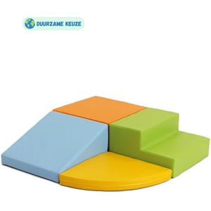 Foam blokken set | 4 speelblokken | Lichte kleuren