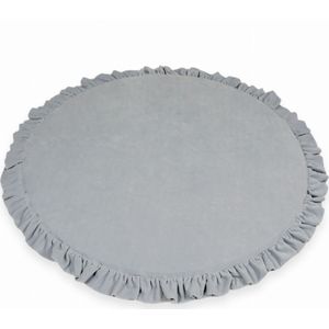 Foam speelmat rond |  Ø 100 cm  | Licht grijs