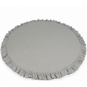 Foam speelmat rond |  Ø 100 cm  | Licht grijs