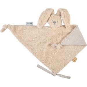 Nattou LAPIDOU Maxi Knuffeldoekje Doudou - Konijn - 65 cm - Teddy Zand