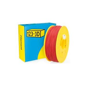 123-3D Filament HIPS Rood 1,75 mm 1 kg