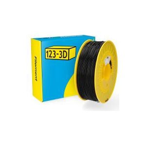 123-3D - Filament PCTG - Zwart - 1,75 mm - 1 kg