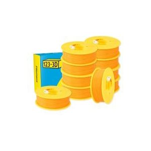 123-3D Filament PLA Oranje 1,75 mm 10-pack 1 kg