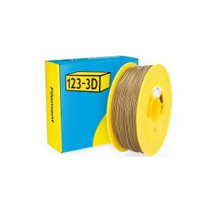 123-3D Filament PLA Goud 1,75 mm 1 kg