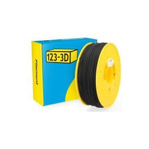 123-3D Filament ASA CF10 Zwart 1,75 mm 1 kg
