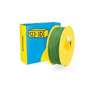 123-3D Filament PLA Glitter Groen 1,75 mm 1 kg