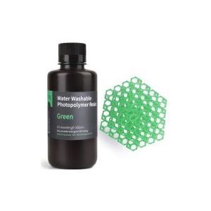 Elegoo Water Washable resin Helder groen 0,5 kg