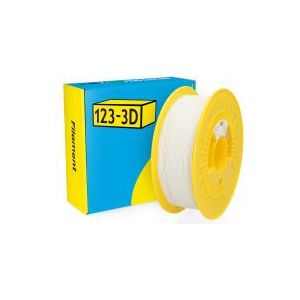 123-3D Filament PETG Mat Wit 1,75 mm 1 kg