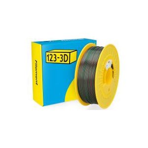 123-3D Filament PLA Kameleon Groen - Roze 1,75 mm 1 kg