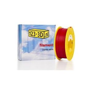123-3D Filament rood 2,85 mm PETG 1 kg (Jupiter serie)