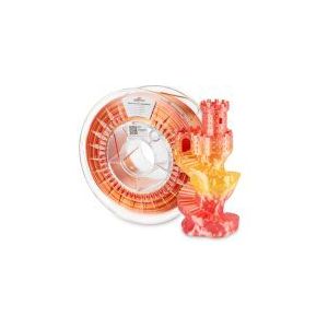 Spectrum - PLA - Vuurrood - 3D Print Filament - 1,75 mm - 1 kg - Veelkleurig