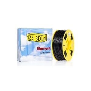 123-3D Filament zwart 2,85 mm ABS Pro 1 kg (Jupiter serie)