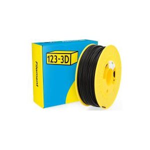 123-3D Filament PLA Zwart 2,85 mm 1 kg