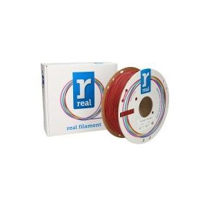 REAL filament Dark Red 1,75 mm PLA Mat 1 kg