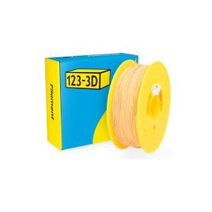123-3D Filament PLA Pastel Oranje 1,75 mm 1 kg