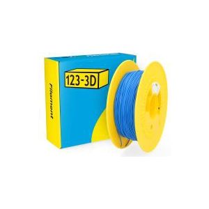 123-3D Filament TPU 85A Blauw 1,75 mm 0,5 kg