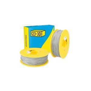 123-3D Filament PLA Zilver 1,75 mm 2-pack 1 kg