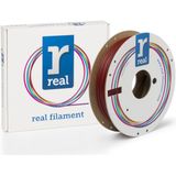 REAL filament Dark Red 1,75 mm PLA Mat 0,5 kg