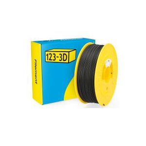 123-3D Filament PETG CF10 Zwart 1,75 mm 1 kg