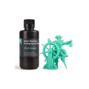 Elegoo Water Washable resin Mintgroen 0,5 kg