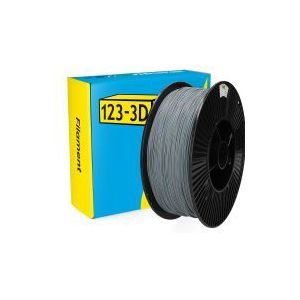123-3D Filament PLA Grijs 1,75 mm 3 kg