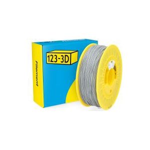 123-3D Filament PLA Marmer Grijs 1,75 mm 1 kg