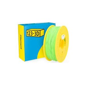 123-3D Filament PLA Limoengroen 1,75 mm 1 kg