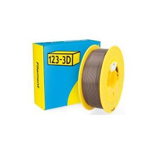 123-3D Filament PLA Satijn Brons 1,75 mm 1 kg