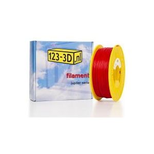 123-3D Filament rood 1,75 mm PETG 1 kg (Jupiter serie)